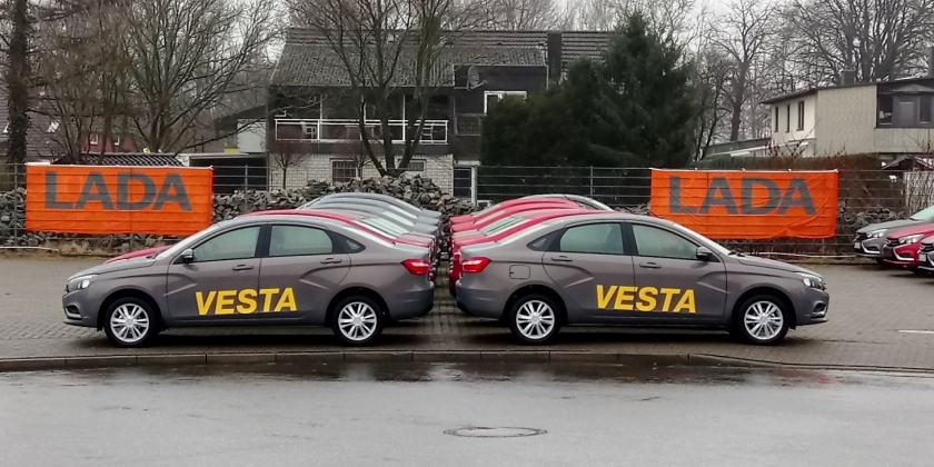 Стартовали продажи LADA Vesta в Германии 22