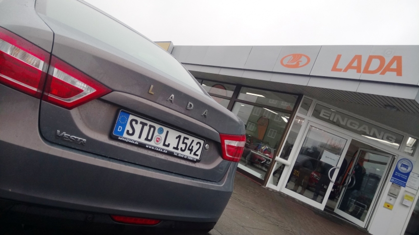Стартовали продажи LADA Vesta в Германии 22