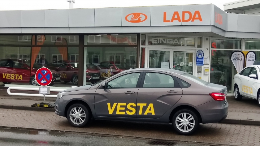 Стартовали продажи LADA Vesta в Германии 22
