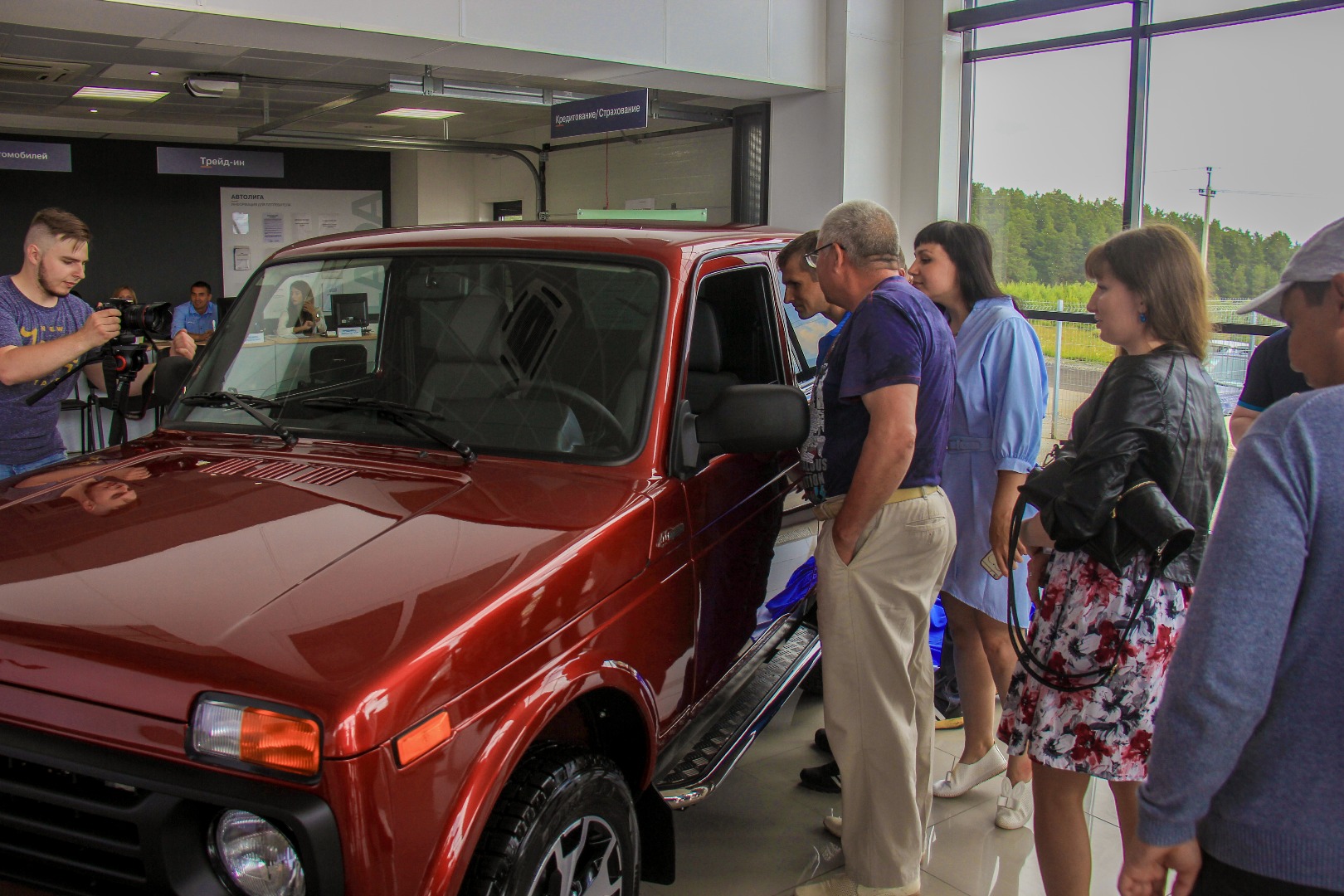 15 июля состоялось Празднование 40-летия LADA 4x4 в автосалоне АВТОЛИГА